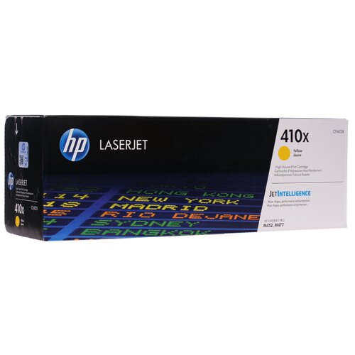 Картридж HP CF412X, 5000 стр, желтый