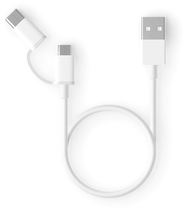 Кабель ZMI USB - microUSB / USB Type-C (AL501)