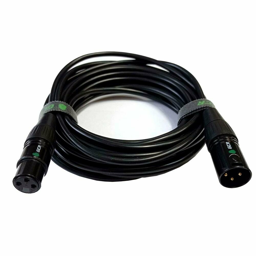 GCR Кабель 15.0m микрофонный XLR M / XLR F , черный, AL case черный, GCR-53376 Greenconnect XLR M - XLR F 15м чёрный (GCR-53376) - фото №15