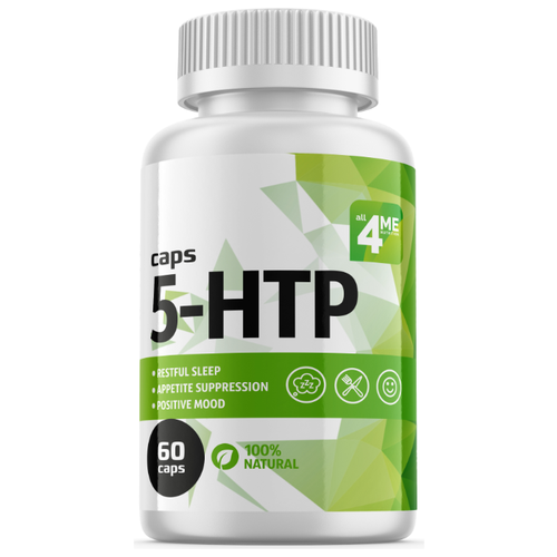 4Me Nutrition 5-HTP 60 капс 5 htp антистресс atech nutrition 60 таблеток