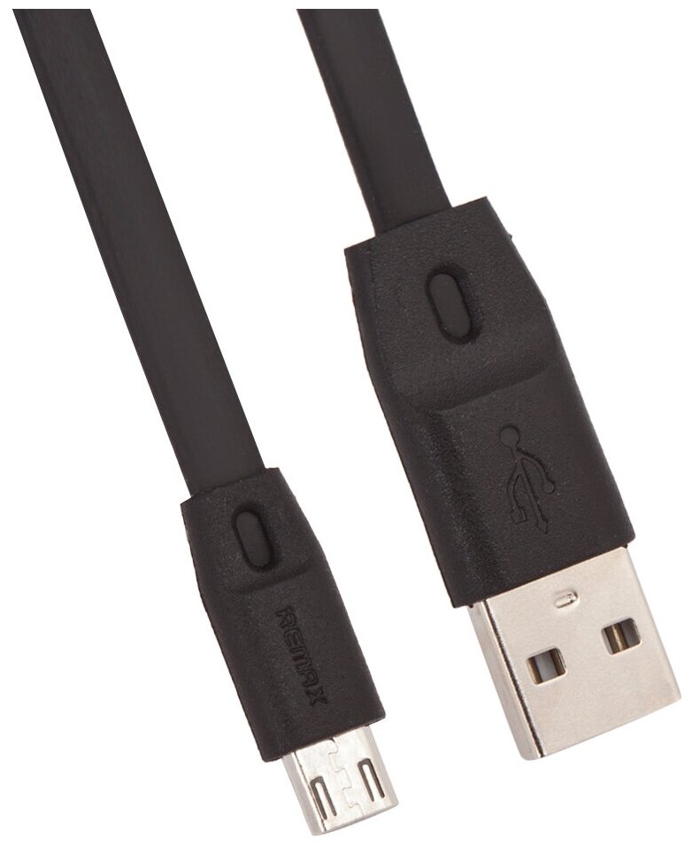 USB кабель REMAX Full Speed Series 2M Cable RC-001m Micro USB (черный)