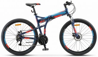Горный (MTB) велосипед STELS Pilot 950 MD 26 V011 (2020) тёмно-синий 17.5" (требует финальной сборки)