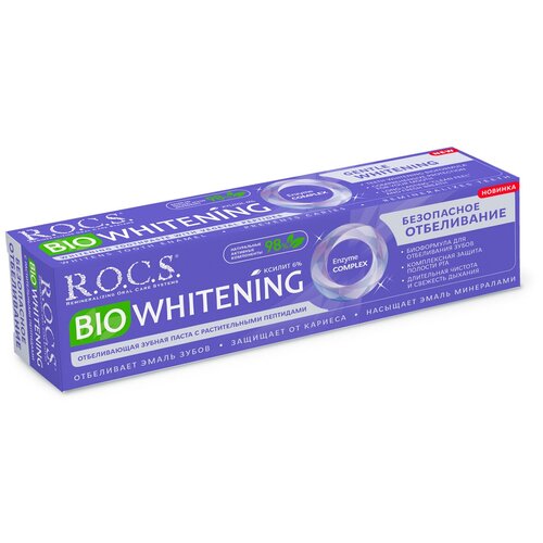 R.O.C.S З/п BIOWHITENING Безопасное отбеливание, 94 гр