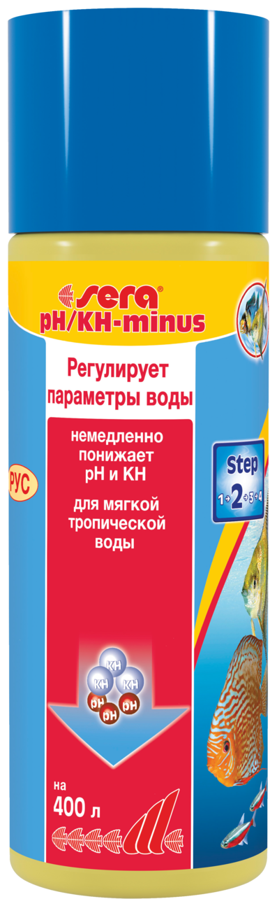 Кондиционер Sera KH/pH-minus 100мл