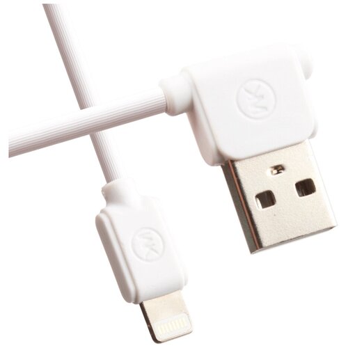 Кабель WK Juazi USB - Apple Lightning белый 244₽