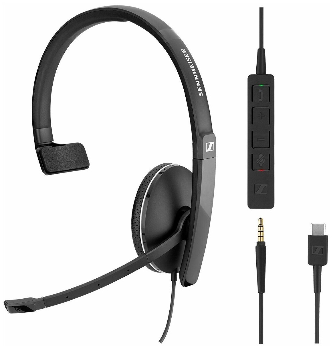 Наушники с микрофоном Sennheiser SC 135 USB-C (508355)