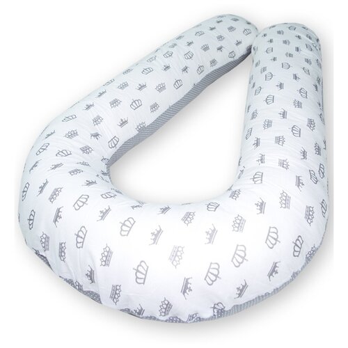 фото Подушка для беременных от premium mama u optima king gray + наволочка + сумка