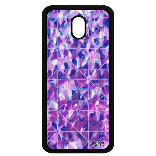 фото Чехол на смартфон galaxy j3 2017, "плиточный мотив" орнамент мрамор utaupia