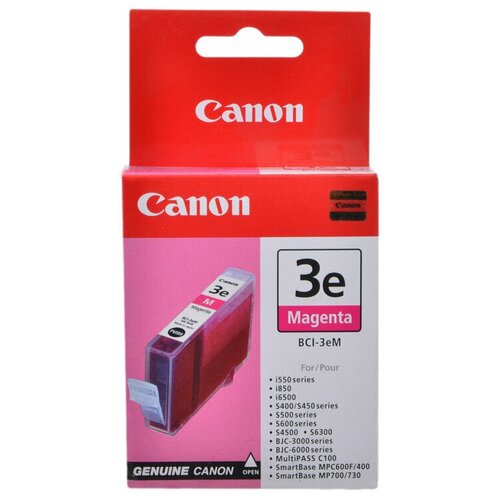Canon BCI-3eM (4481A002), 395 стр, пурпурный canon bci 3epm 4484a002 390 стр пурпурный