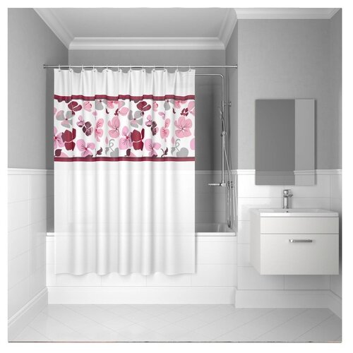 фото Штора для ванной комнаты iddis peva p23pv11i11 180х180 см