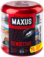 Презервативы Maxus Sensitive, 15 шт.