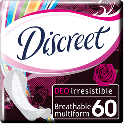 Discreet прокладки ежедневные Deo Irresistible Multiform, 60 шт.