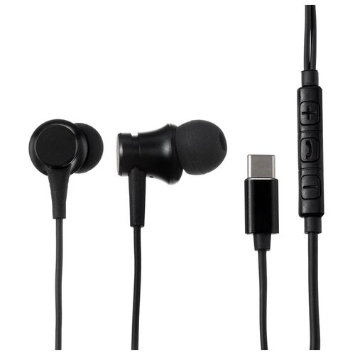 фото Наушники deppa 44185 stereo alum type-c, black