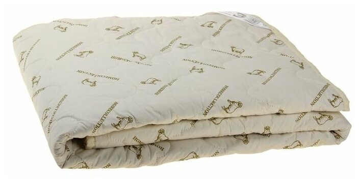Одеяло Этель овечья шерсть, 172х205 см, тик, 300 г/м2