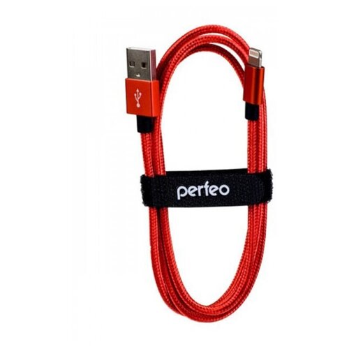 Аксессуар Perfeo USB - Lightning 3m Red I4310 аксессуар адаптер perfeo a7014