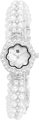Наручные часы LINCOR, серебряный, белый