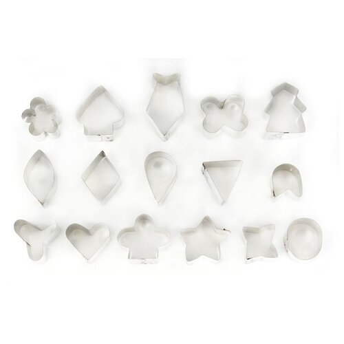 Набор выемок кондитерских средних 15 шт. h=20мм