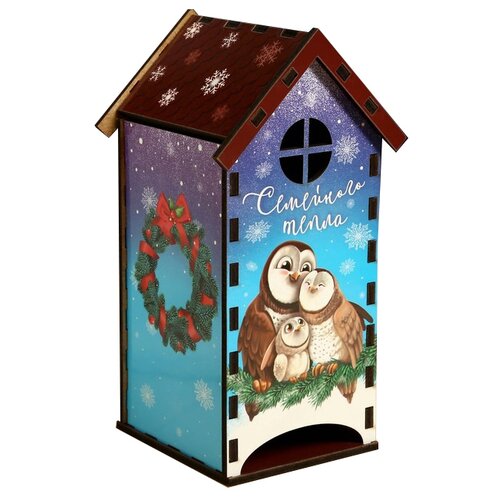 фото Сима-ленд органайзер для чая совы. семейного тепла разноцветный