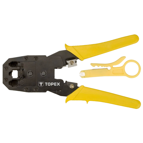 Ножницы по кевлару TOPEX 32D409 желтый