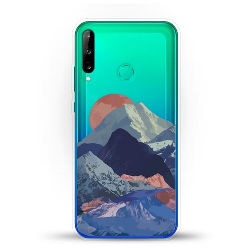 фото Силиконовый чехол горы на huawei p40 lite e andy & paul