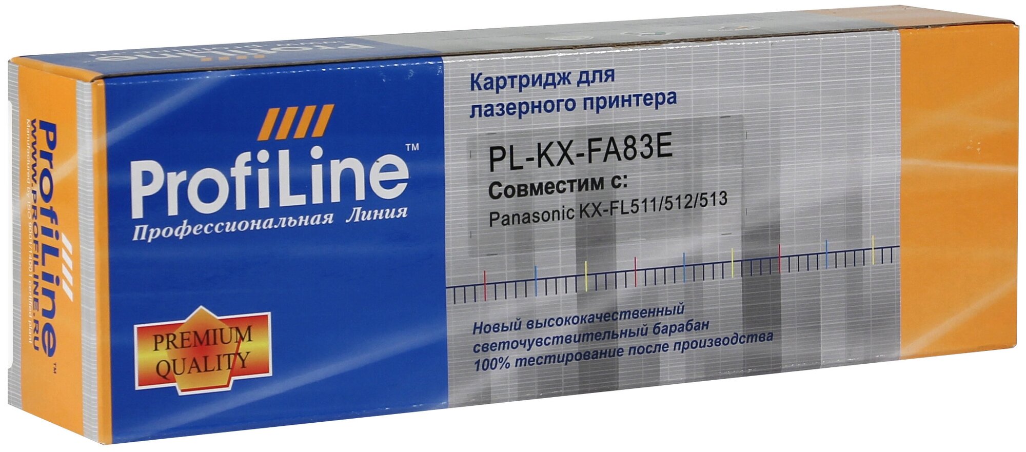 Картридж PL-KX-FA83A для принтеров Panasonic KX-FLM653/KX-FLM663/KX-FL513/KX-FL543/KX-FLM653RU/KX-FLM663RU/KX-FL513RU/KX-FL543RU 2500 копий ProfiLine