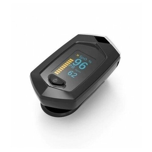 фото Пульсоксиметр boxym osport с аккумулятором черный