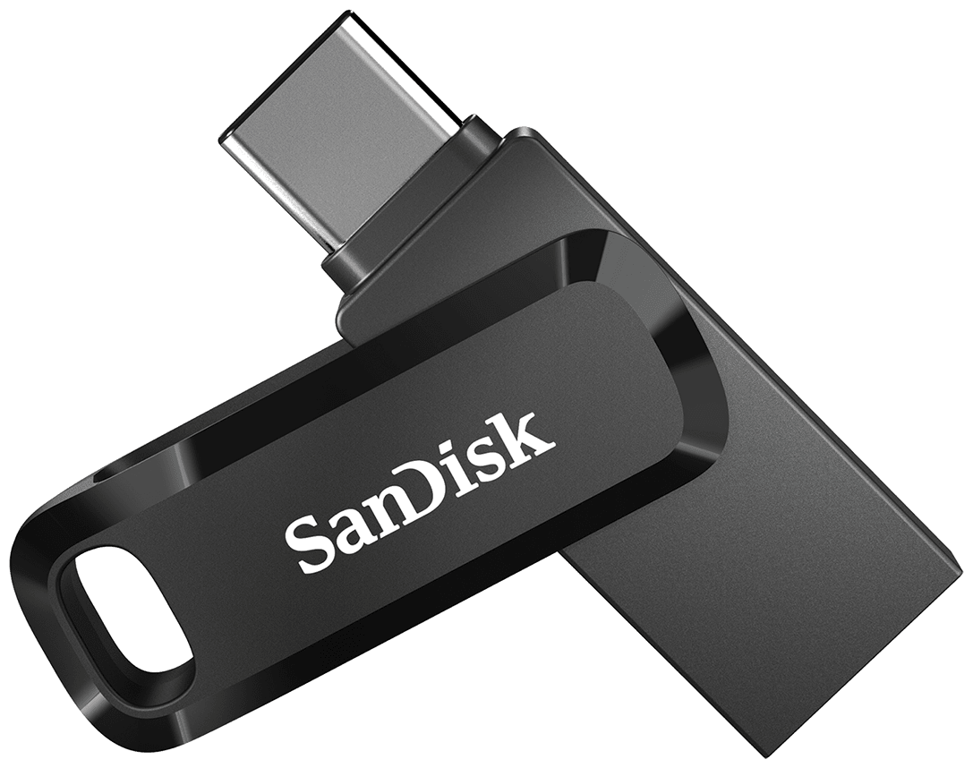 Флеш-накопитель USB 3.1 32GB SanDisk Ultra Dual Drive USB Type-C, чёрный