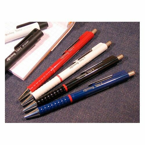 Ручка шариковая Rotring Tikky, пластик Черный