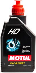 Масло трансмиссионное Motul HD 80W-90, 80W-90, 1 л