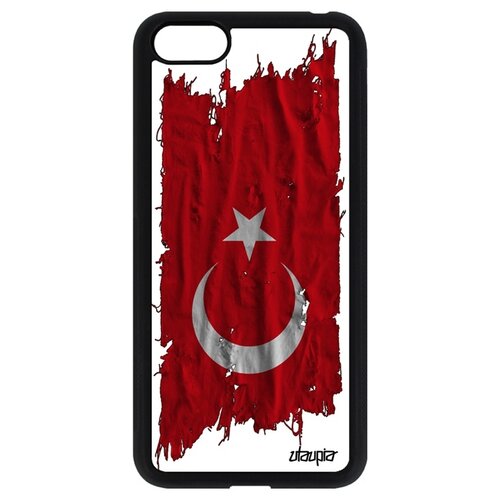 фото Чехол для мобильного huawei y5 2018, "флаг турции на ткани" патриот государственный utaupia