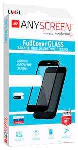 Фото Пленка защитная lamel закаленное стекло FullCover Full Glue GLASS для Xiaomi Redmi 66A, ANYSCREEN Black