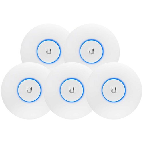 точка доступа ubiquiti unifi 6 lite ap Wi-Fi точка доступа Ubiquiti UniFi AC Pro 5-pack, белый