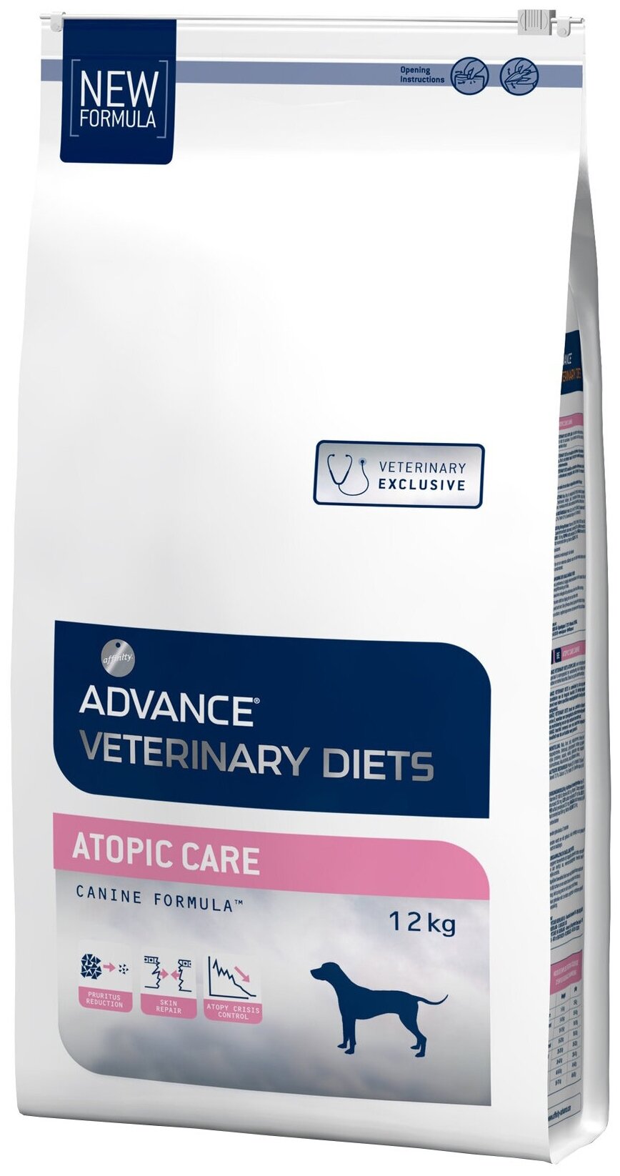 Сухой корм Advance Atopic при дерматозах и аллергии диета для собак 12 кг - фото №2