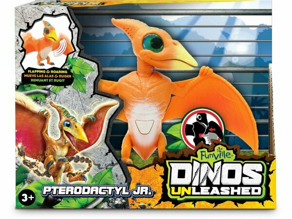 Робот Funville Dinos Unleashed птеродактиль, 31134FI, оранжевый