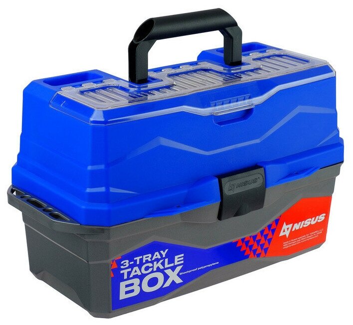 Ящик для снастей Tackle Box трехполочный NISUS (N-TB-3-B)