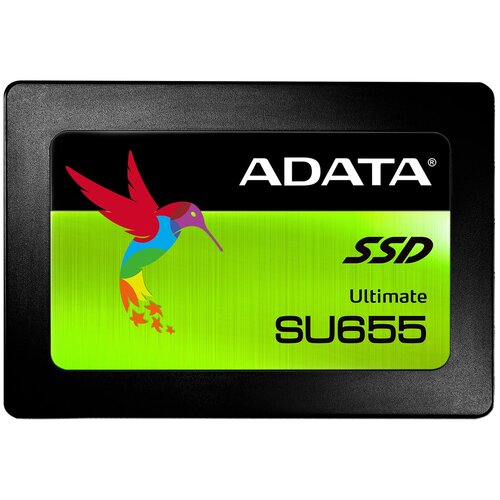 Твердотельный накопитель ADATA Ultimate SU655 240 ГБ SATA ASU655SS-240GT-C твердотельный накопитель ssd 2 5 256 gb foxline flssd256x5se read 500mb s write 460mb s 3d nand tlc