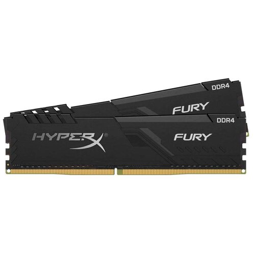 Память Kingston HyperX Fury DDR4 Dimm 2400MHz PC4-19200 CL15 - 16Gb KIT 2x8Gb HX424C15FB3K2 429400₽