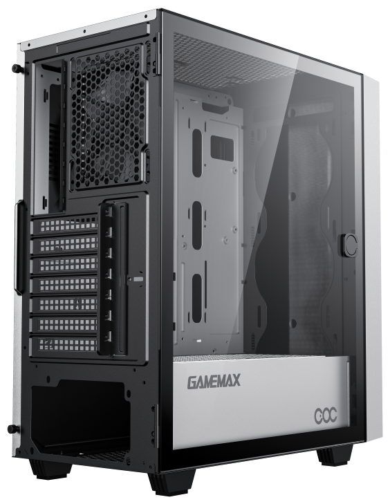 Корпус GameMax Brufen C3 WB White-Blue - фото №6