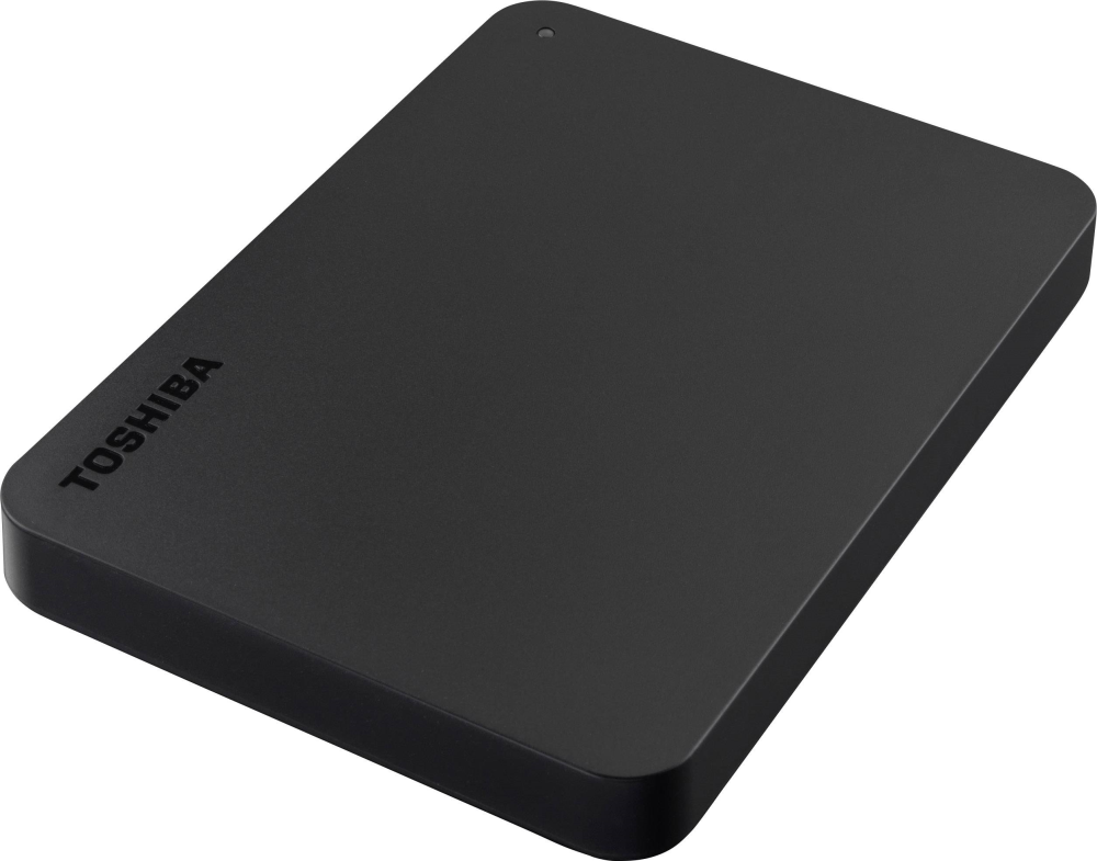 Внешний жесткий диск Toshiba Canvio Basics, 1 ТБ, USB 3.2 Gen1 (HDTB510EK3AA) черный