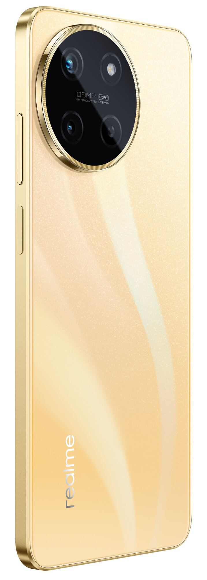 Смартфон REALME RMX3636 (11) 8 + 256 ГБ цвет: золотой - фотография № 4