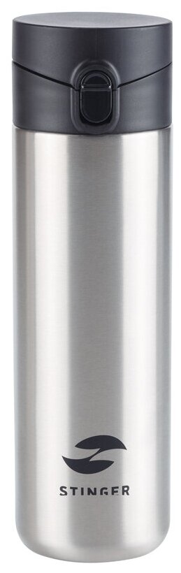 Термокружка STINGER HD-500-35, 0.5 л, серебристый