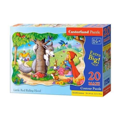 Пазл Castorland Little Red Riding Hood (С-02337), 20 дет.