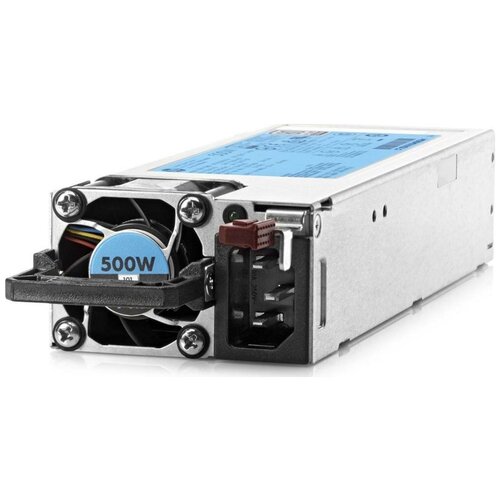 Hp E 500W Flex Slot Platinum Hot Plug Low Halogen Power Supply Kit 865408-B21 866729-001