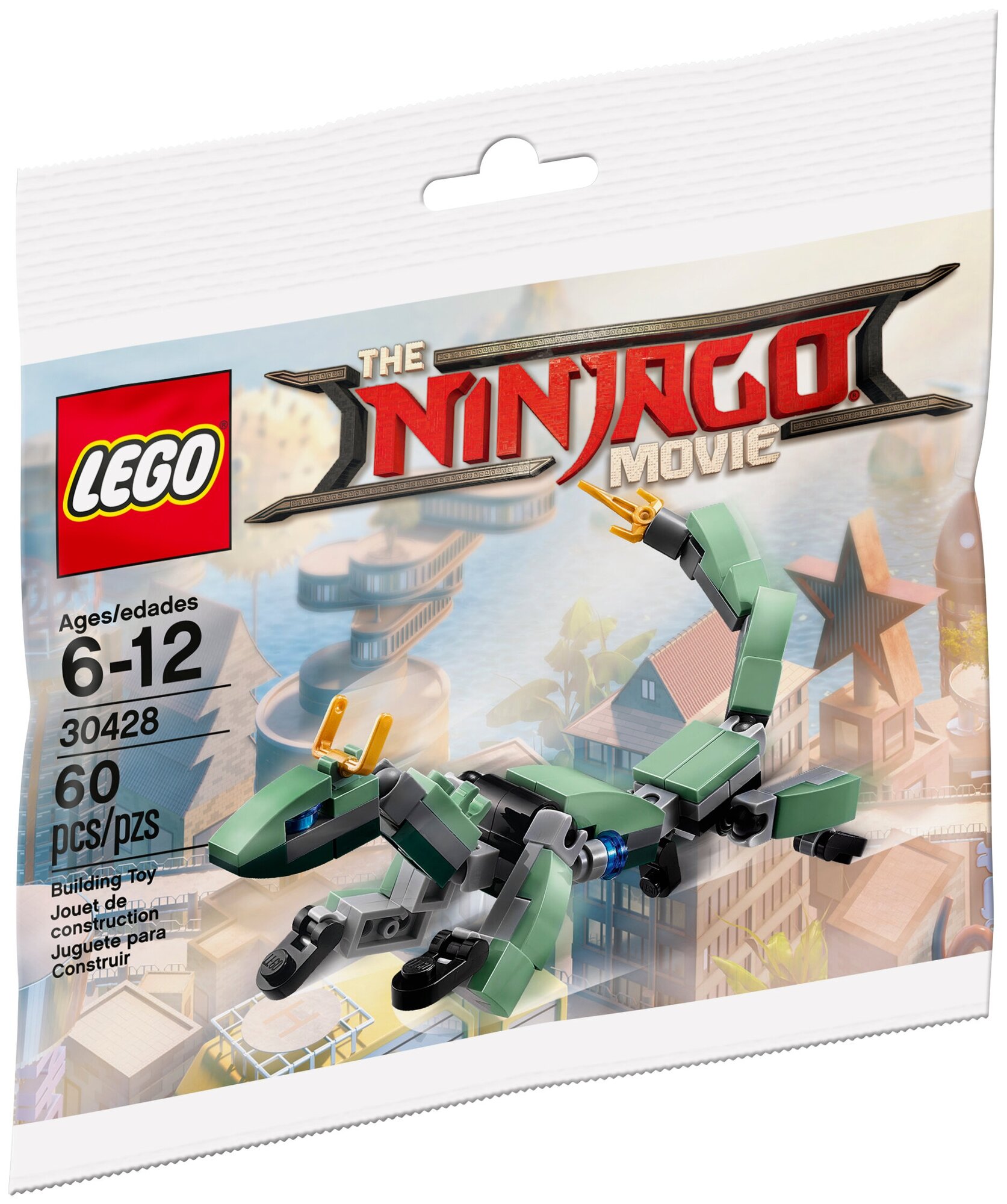 LEGO Ninjago 30428 Green Ninja Mech Dragon Micro Build