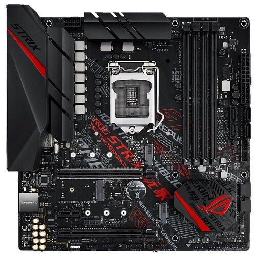 Материнская плата ASUS ROG STRIX B365-G GAMING Socket 1151 v2 B365 4xDDR4 2xPCI-E 16x 1xPCI-E 1x 6 mATX Retail 999700₽