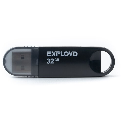 Флешка EXPLOYD 570 32 ГБ, 1 шт., black флешка exployd 570 32gb black