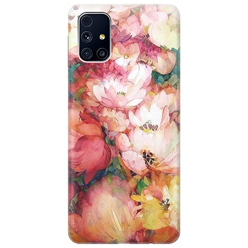 фото Ультратонкий силиконовый чехол-накладка для samsung galaxy m31s с принтом gosso