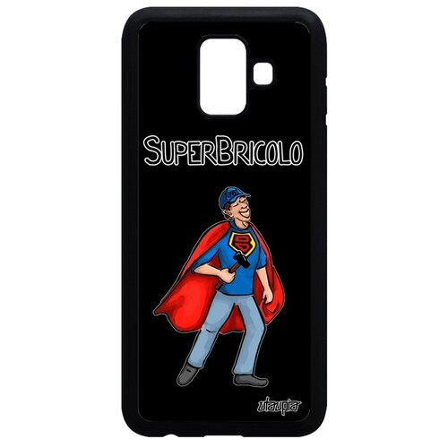 фото Чехол на мобильный samsung galaxy a6 2018, "супермастер" комичный муж utaupia