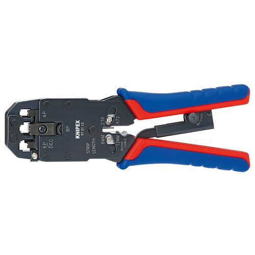 Инструмент для очистки Knipex KN-975112 синий/красный