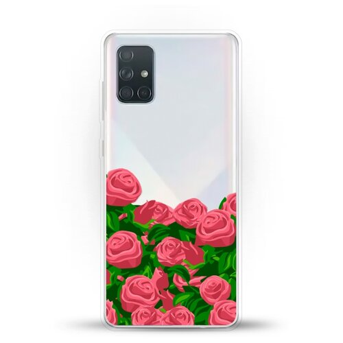 фото Силиконовый чехол розы на samsung galaxy a71 andy & paul
